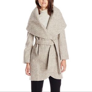 T Tahari Tweed Marla Coat